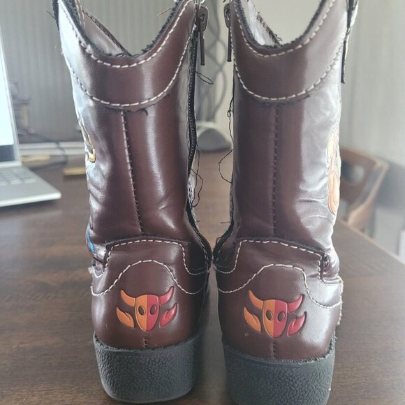 Disney/Pixar Toy Story Woody Kid's Boots Size 6 Kids - Picture 3 of 12